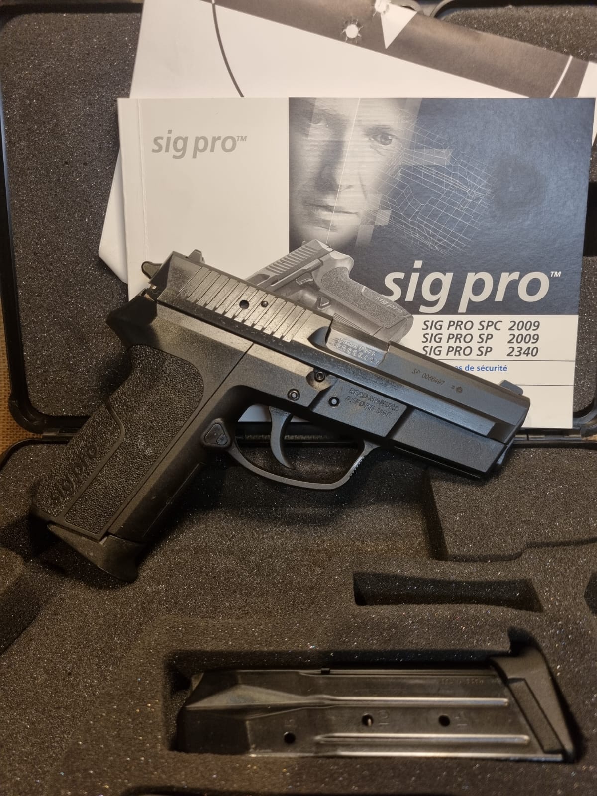 PISTOLA SEMIAUTOMATICA - MARCA SIG - MODELLO SP 2009 PRO - CALIBRO 9X19 1603