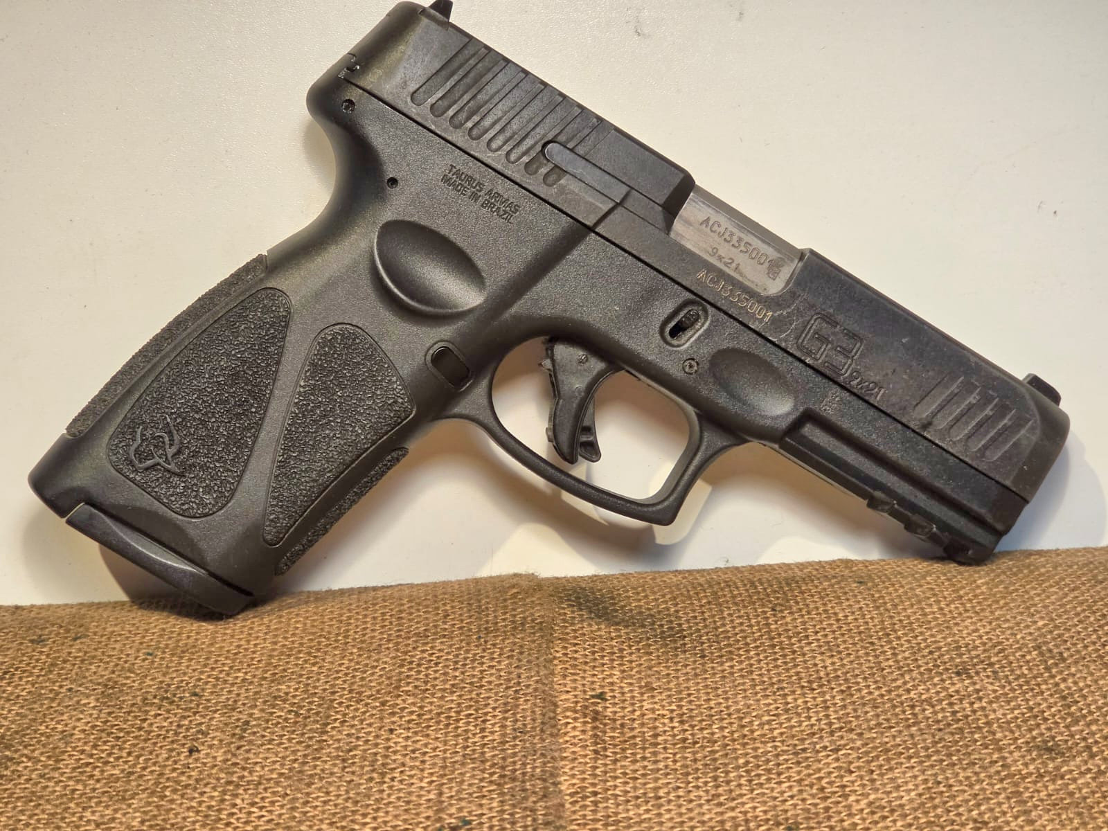 PISTOLA SEMIAUTOMATICA - MARCA TAURUS - MODELLO G3 - CALIBRO 9X21 4070