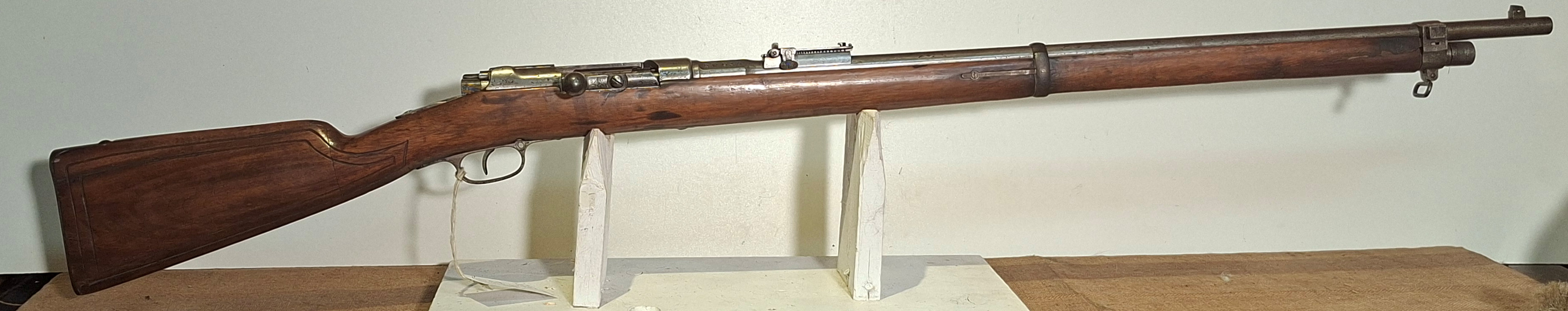 CARABINA AD OTTURATORE - MARCA MAUSER - MODELLO 71/84 TURCO - CALIBRO 11,15X60 4287