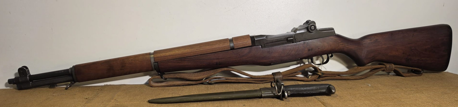 CARABINA SEMIAUTOMATICA CON BAIONETTA - MARCA SPRINGFIELD - MODELLO GARAND M1 - CALIBRO 30.06 4370